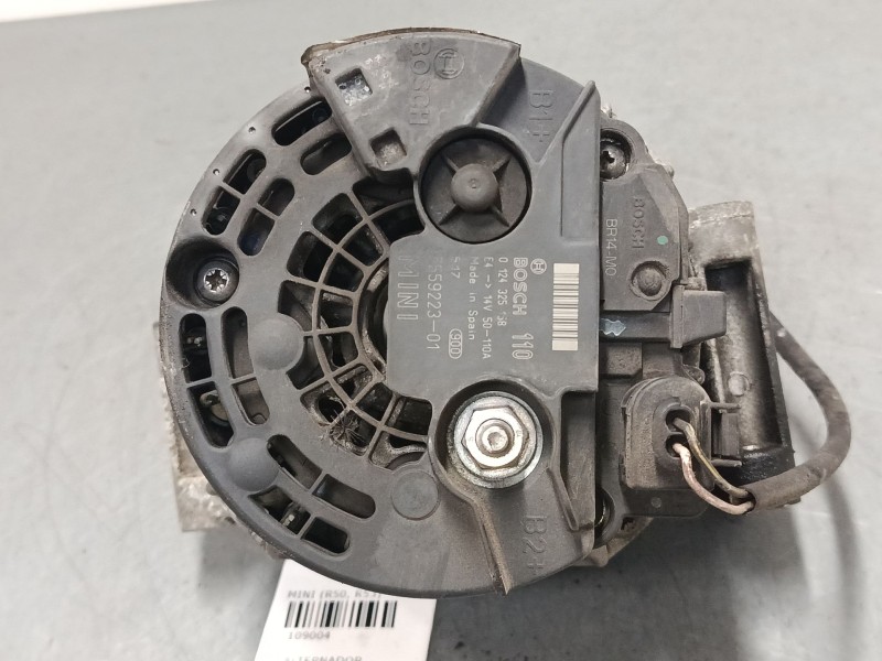 Recambio de alternador para mini mini (r50, r53) cooper referencia OEM IAM 0986048750  
