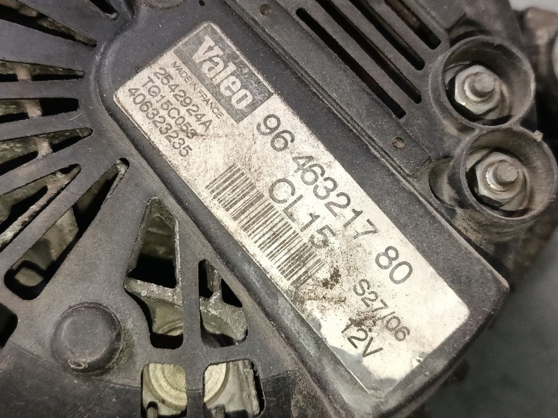 Recambio de alternador para peugeot 207/207+ (wa_, wc_) 1.6 hdi referencia OEM IAM 9646321780 2542924A 