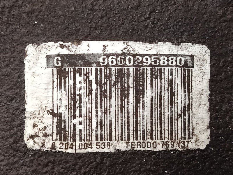 Recambio de pinza freno delantera izquierda para citroën xsara picasso (n68) 1.6 referencia OEM IAM 9660295880  