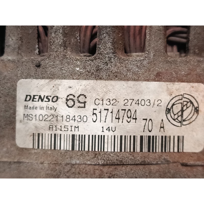 Recambio de alternador para fiat panda / panda classic (169_) 1.2 (169.axb11, 169.axb1a) referencia OEM IAM   
