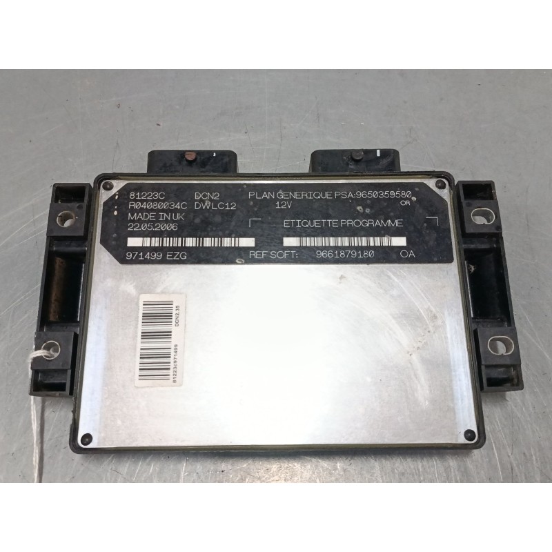 Recambio de centralita motor uce para citroën berlingo / berlingo first monospace (mf_, gjk_, gfk_) 1.9 d (mfwjz) referencia OEM