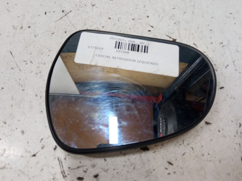 Recambio de cristal retrovisor izquierdo para peugeot 207/207+ (wa_, wc_) 1.4 hdi referencia OEM IAM   