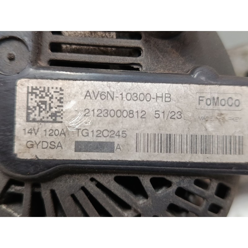 Recambio de alternador para ford c-max ii (dxa/cb7, dxa/ceu) 1.0 ecoboost referencia OEM IAM MS1042101971  