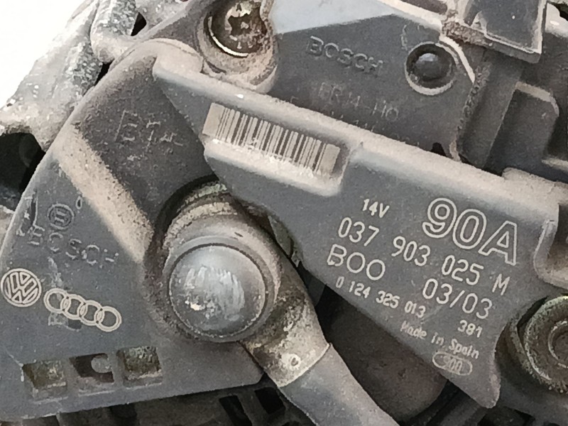 Recambio de alternador para seat ibiza iii (6l1) 1.4 16v referencia OEM IAM 037903025M  