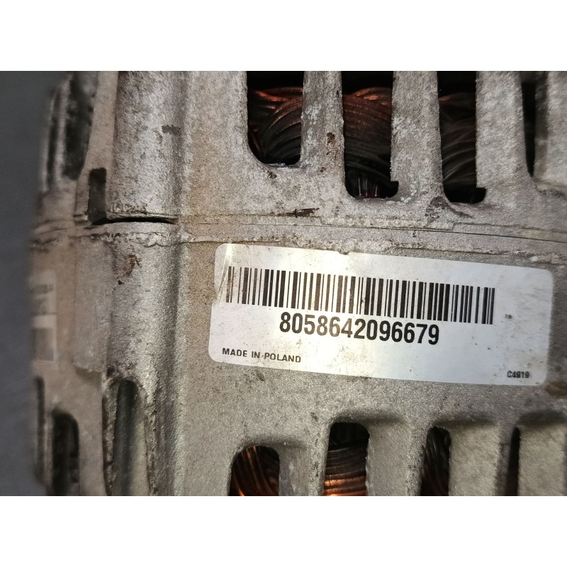 Recambio de alternador para renault kangoo / grand kangoo ii (kw0/1_) 1.5 dci 85 (kw0k, kw0l, kw0b) referencia OEM IAM H606272A 