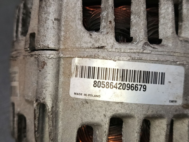 Recambio de alternador para renault kangoo / grand kangoo ii (kw0/1_) 1.5 dci 85 (kw0k, kw0l, kw0b) referencia OEM IAM H606272A 