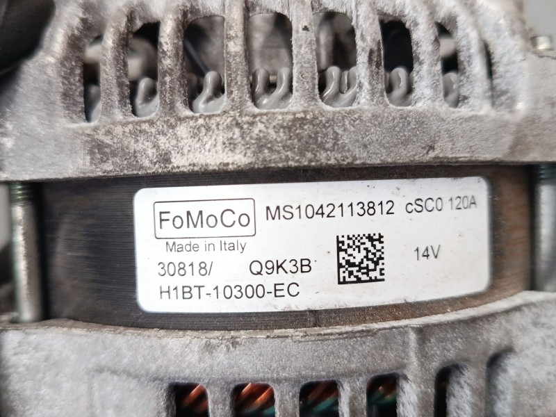 Recambio de alternador para ford fiesta vii (hj, hf) 1.0 ecoboost referencia OEM IAM   