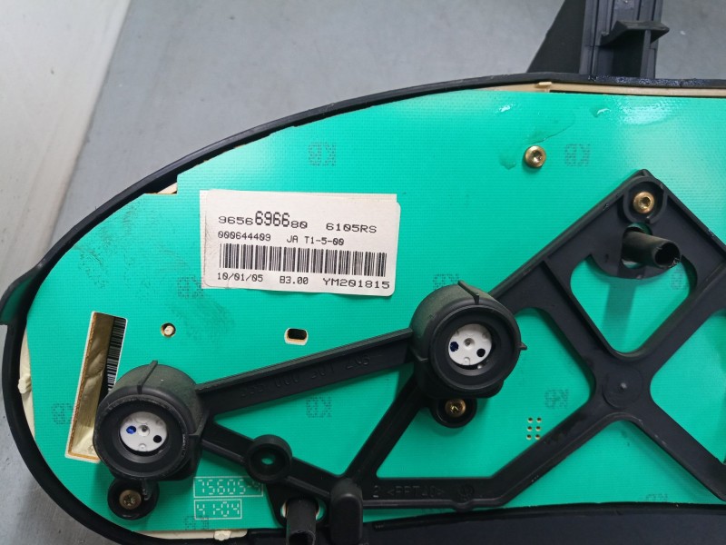 Recambio de cuadro instrumentos para peugeot 206 sw (2e/k) 1.6 16v referencia OEM IAM 9656696680  