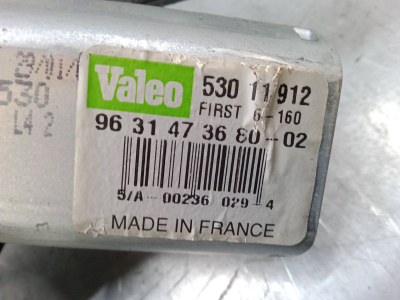 Recambio de motor limpia trasero para citroën xsara picasso (n68) 1.6 hdi referencia OEM IAM 963147368002  