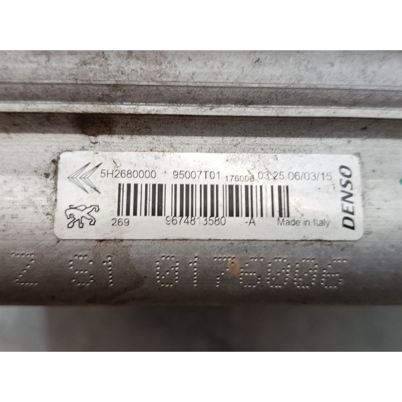 Recambio de radiador a/a /condensador para peugeot 208 i (ca_, cc_) 1.2 vti 82 referencia OEM IAM 9674813580A 95007T01 