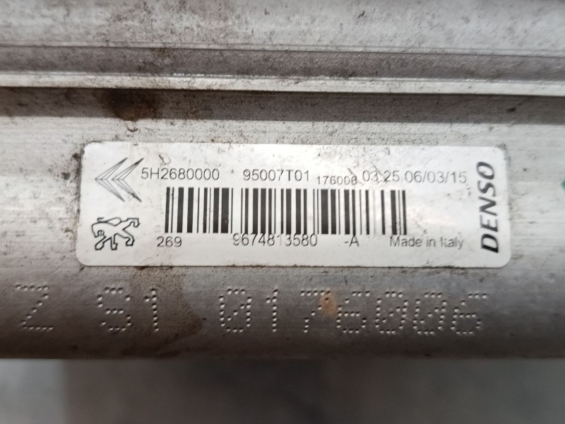 Recambio de radiador a/a /condensador para peugeot 208 i (ca_, cc_) 1.2 vti 82 referencia OEM IAM 9674813580A 95007T01 
