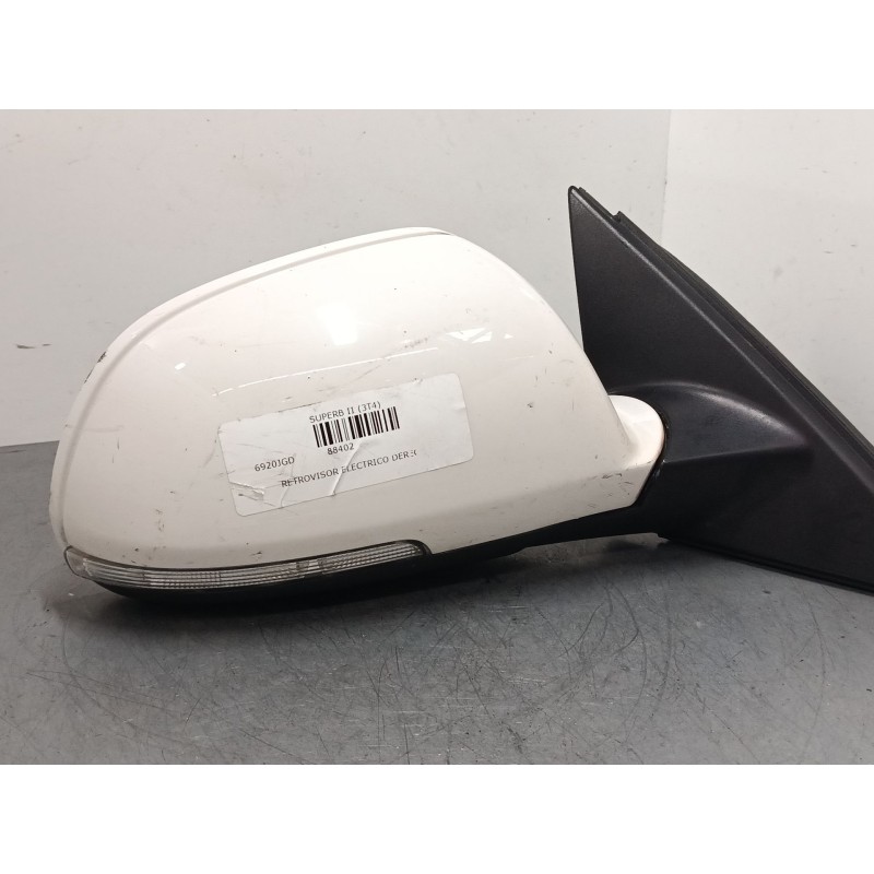 Recambio de retrovisor electrico derecho para skoda superb ii (3t4) 2.0 tdi 16v referencia OEM IAM 3T1857508BT  