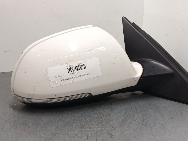 Recambio de retrovisor electrico derecho para skoda superb ii (3t4) 2.0 tdi 16v referencia OEM IAM 3T1857508BT  