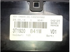 Recambio de cuadro instrumentos para skoda superb ii (3t4) 2.0 tdi 16v referencia OEM IAM 3T1920841M   2
