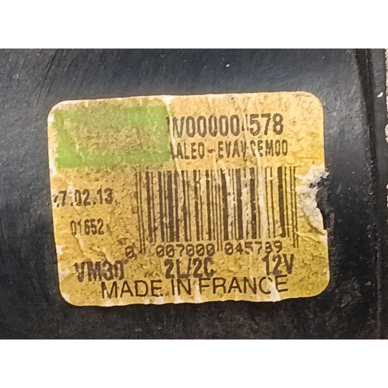 Recambio de motor limpia delantero para citroën c3 ii (sc_) 1.2 vti 82 referencia OEM IAM 9683622480  