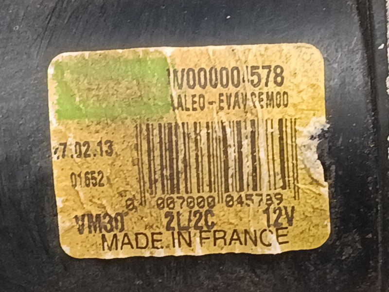 Recambio de motor limpia delantero para citroën c3 ii (sc_) 1.2 vti 82 referencia OEM IAM 9683622480  