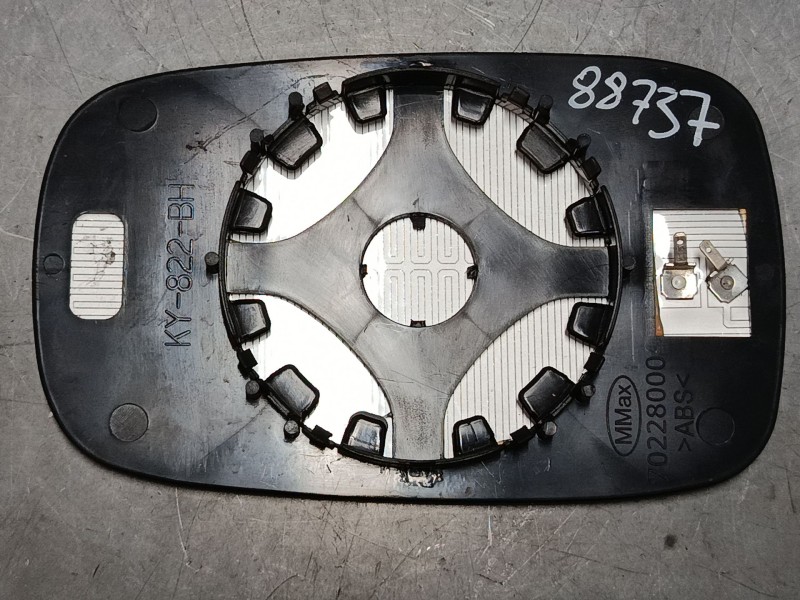 Recambio de cristal retrovisor derecho para renault grand scénic ii (jm0/1_) 1.5 dci (jm1e) referencia OEM IAM 70228000  