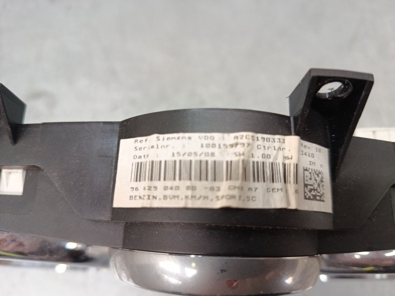 Recambio de cuadro instrumentos para peugeot 207/207+ (wa_, wc_) 1.4 16v referencia OEM IAM A2C5190333  