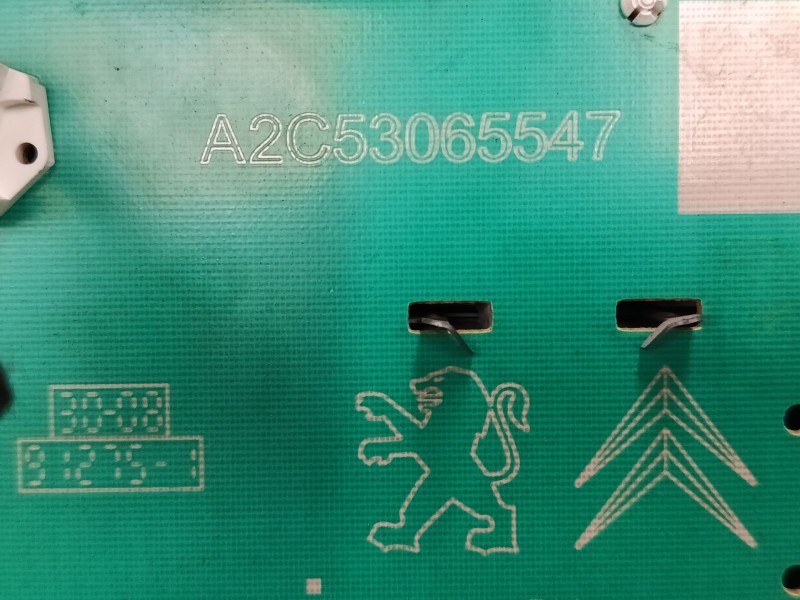 Recambio de cuadro instrumentos para peugeot 207/207+ (wa_, wc_) 1.6 hdi referencia OEM IAM A2C53065547  