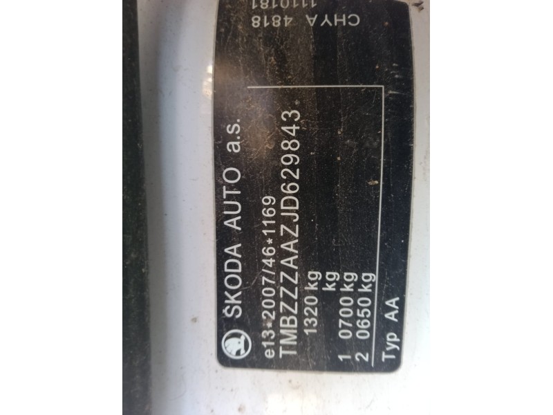 skoda citigo (nf1) del año 2018