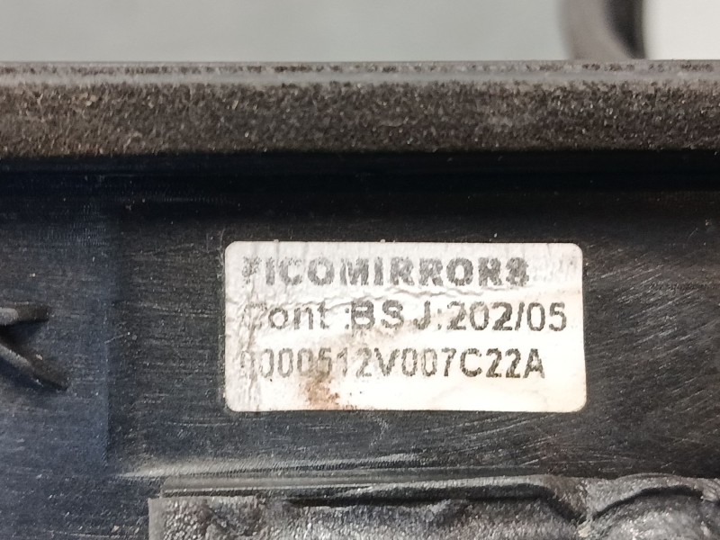 Recambio de retrovisor derecho para smart fortwo coupé (450) 0.7 (450.352, 450.332) referencia OEM IAM 0000512V007C22A00  
