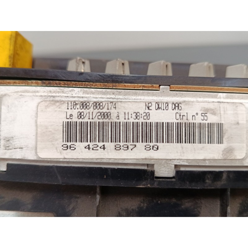 Recambio de cuadro instrumentos para peugeot 306 break (7e, n3, n5) 2.0 hdi 90 referencia OEM IAM 9642489780  