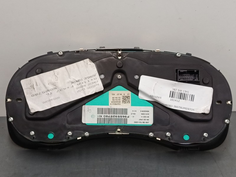 Recambio de cuadro instrumentos para peugeot 307 sw (3h) 2.0 16v referencia OEM IAM P9655925780A01  