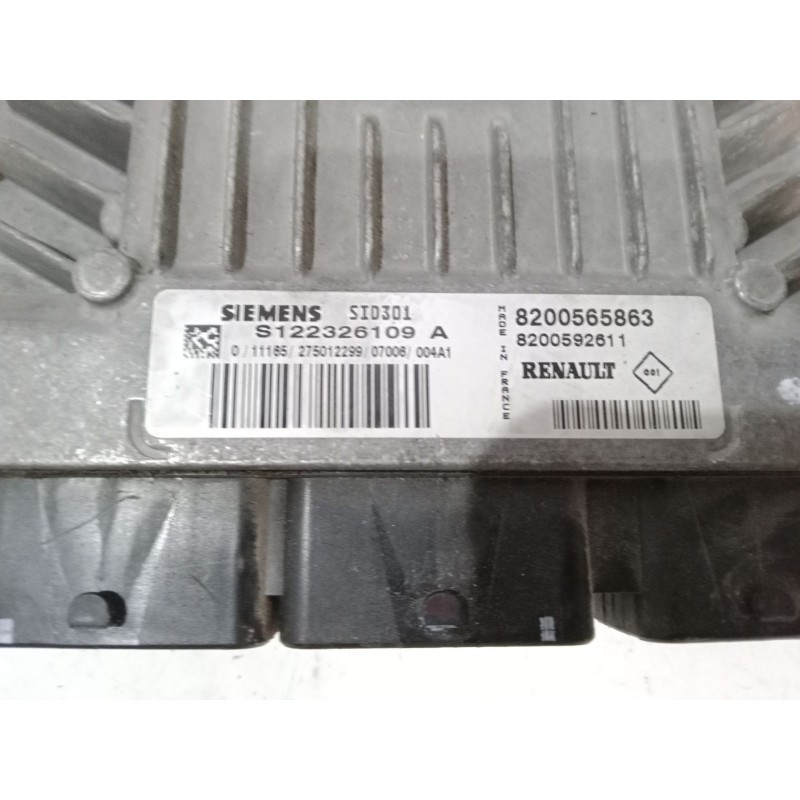 Recambio de centralita motor uce para renault scénic ii (jm0/1_) 1.5 dci (jm1e, jm16) referencia OEM IAM S122326109A 8200565863 