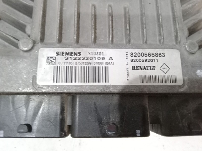 Recambio de centralita motor uce para renault scénic ii (jm0/1_) 1.5 dci (jm1e, jm16) referencia OEM IAM S122326109A 8200565863 