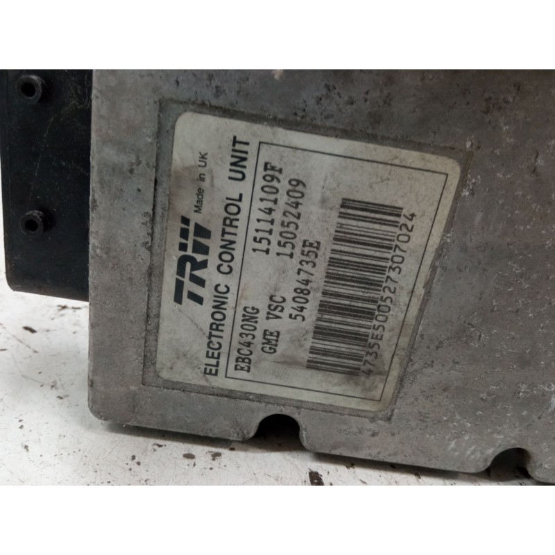 Recambio de abs para saab 9-3 (ys3f, e79, d79, d75) 1.9 tid referencia OEM IAM 15052409 15114109f 