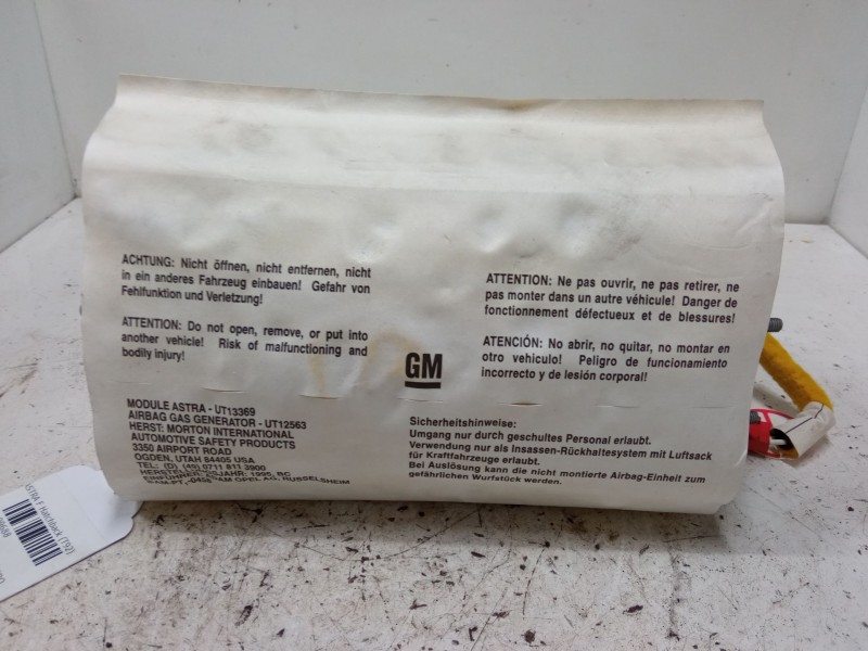 Recambio de airbag salpicadero para opel astra f hatchback (t92) 1.8 i 16v (f08, m08, f68, m68) referencia OEM IAM JTZF4L2BCS0  