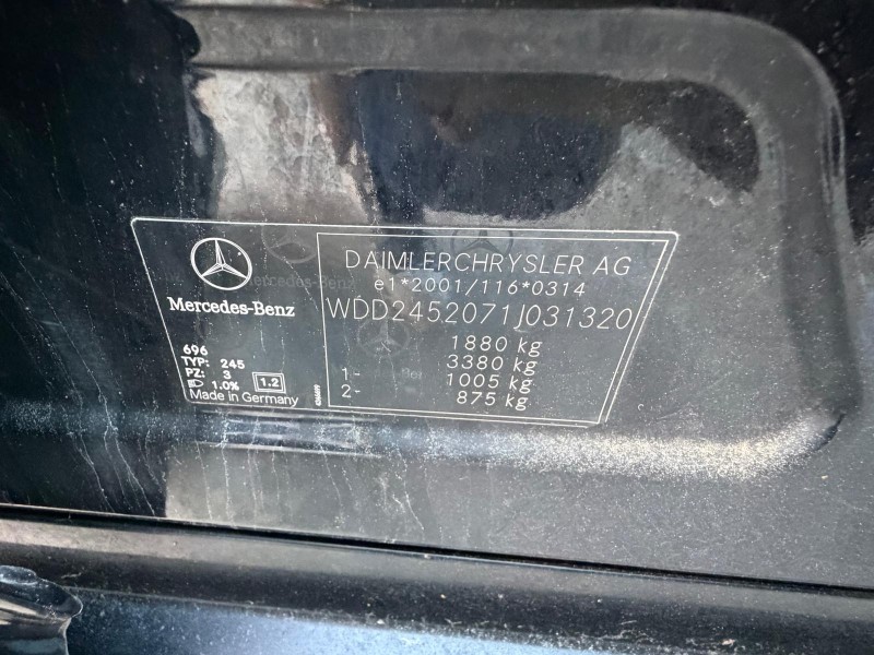 mercedes-benz clase b sports tourer (w245) del año 2011