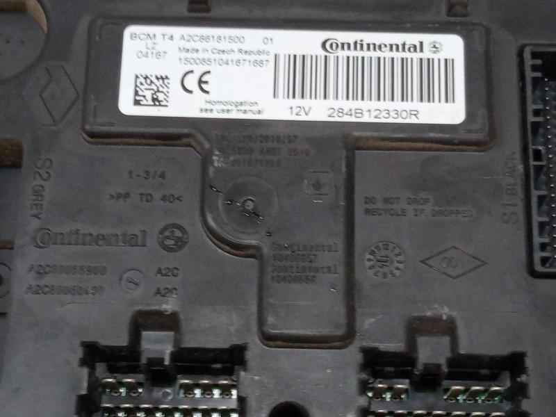 Recambio de bsi para dacia sandero ii (b8_) 1.5 dci 75 / blue dci 75 (b8jw, b8m4, b8ah, b8m7, b8m6) referencia OEM IAM 284B12330