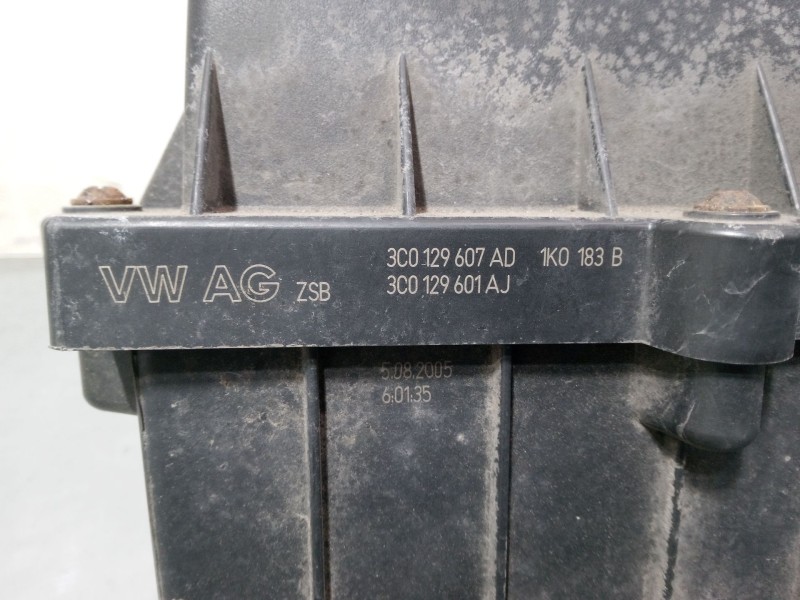 Recambio de caja filtro de aire para seat leon (1p1) 1.9 tdi referencia OEM IAM   