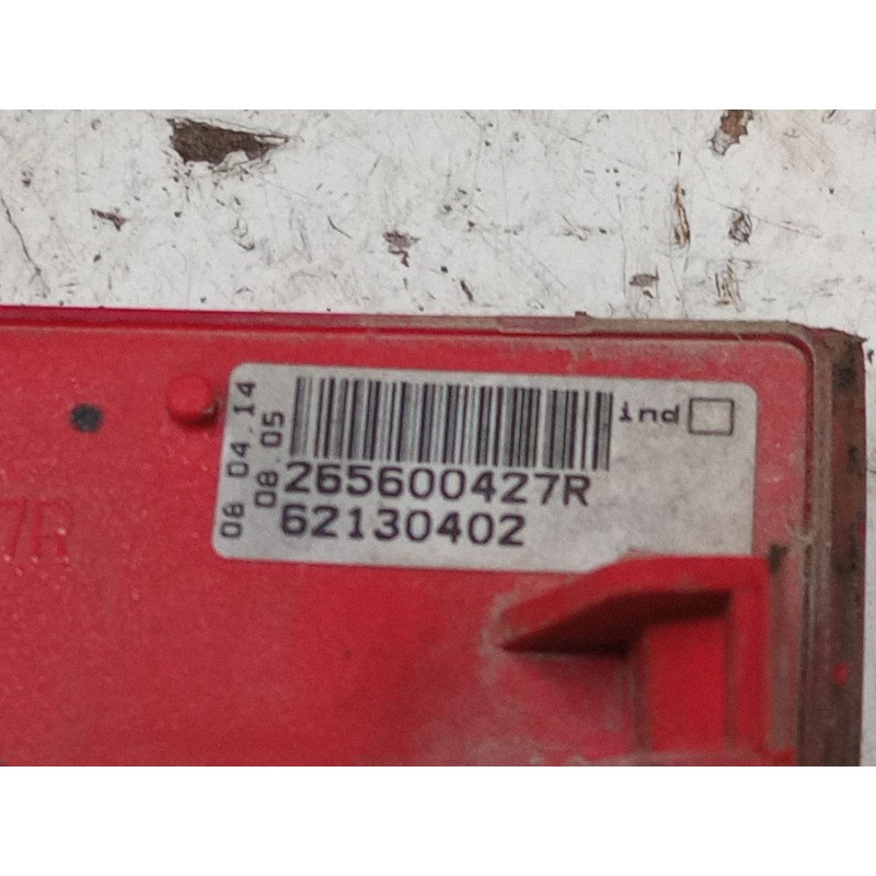 Recambio de catadioptrico trasero derecho para dacia sandero ii (b8_) 1.5 dci 75 / blue dci 75 (b8jw, b8m4, b8ah, b8m7, b8m6) re