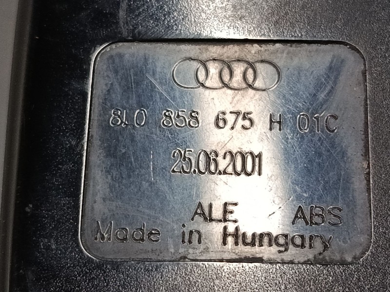 Recambio de anclaje cinturon delantero izquierdo para audi a3 (8l1) 1.9 tdi referencia OEM IAM   