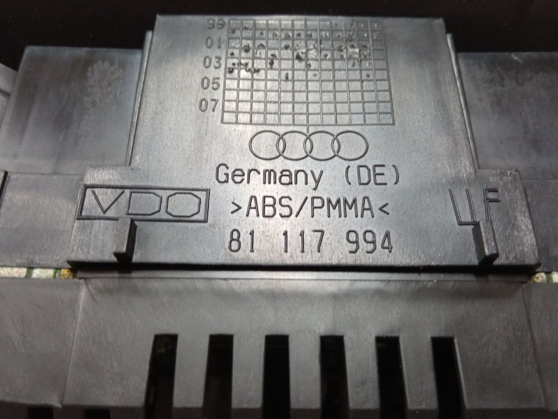 Recambio de cuadro instrumentos para audi a2 (8z0) 1.4 tdi referencia OEM IAM 110080192  