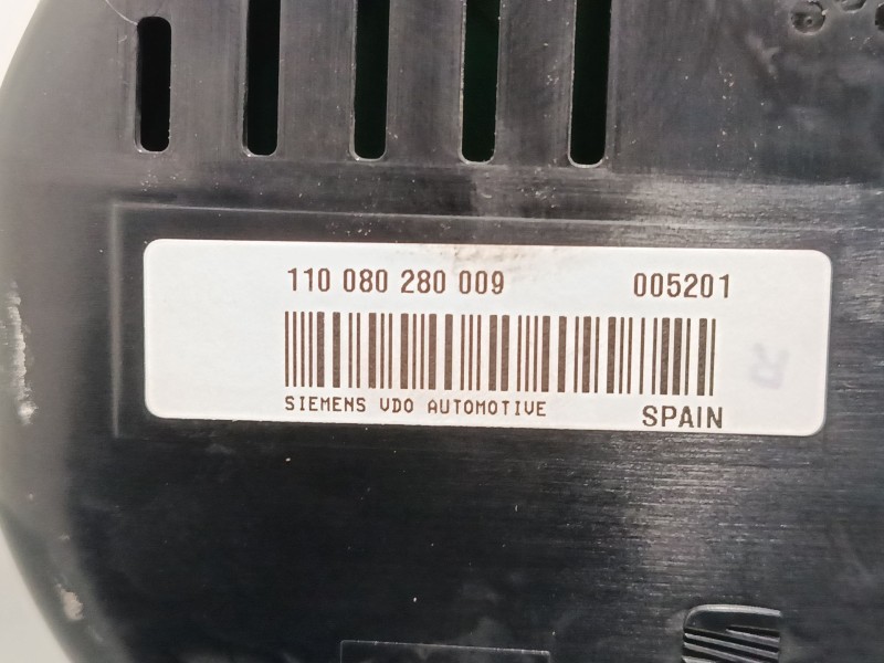 Recambio de cuadro instrumentos para seat altea (5p1) 2.0 tdi referencia OEM IAM 110080280009  
