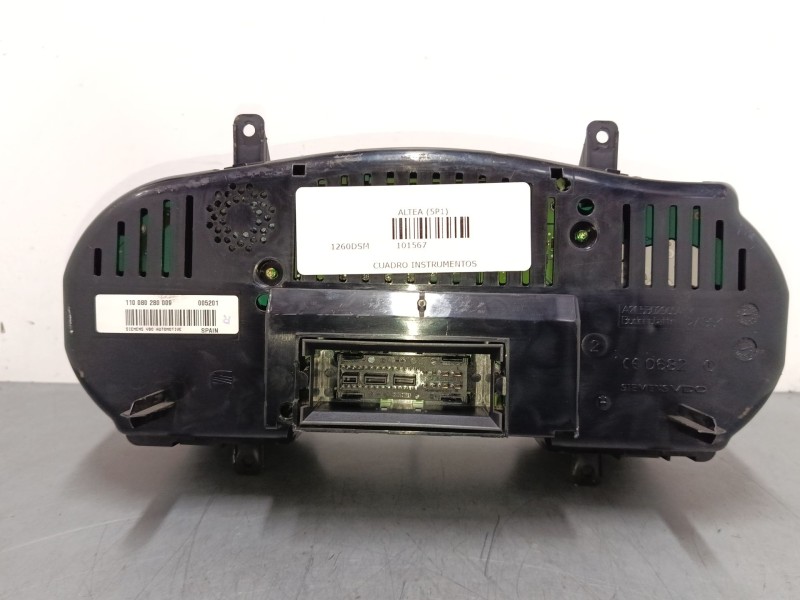 Recambio de cuadro instrumentos para seat altea (5p1) 2.0 tdi referencia OEM IAM 110080280009  