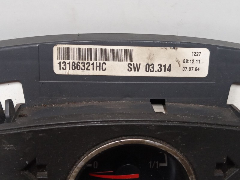 Recambio de cuadro instrumentos para opel astra h (a04) 1.4 (l48) referencia OEM IAM 13186321HC  