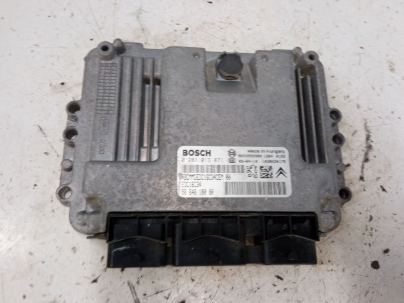 Recambio de centralita motor uce para peugeot partner furgoneta/monovolumen 1.6 hdi 16v referencia OEM IAM 0281013871 9653958980