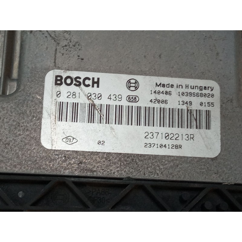 Recambio de centralita motor uce para dacia sandero ii (b8_) 1.5 dci 75 / blue dci 75 (b8jw, b8m4, b8ah, b8m7, b8m6) referencia 