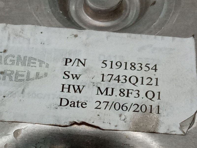 Recambio de centralita motor uce para fiat qubo (225_) 1.3 d multijet (225cxb1a, 225axb1a, 225cxb11, 225axb11,... referencia OEM