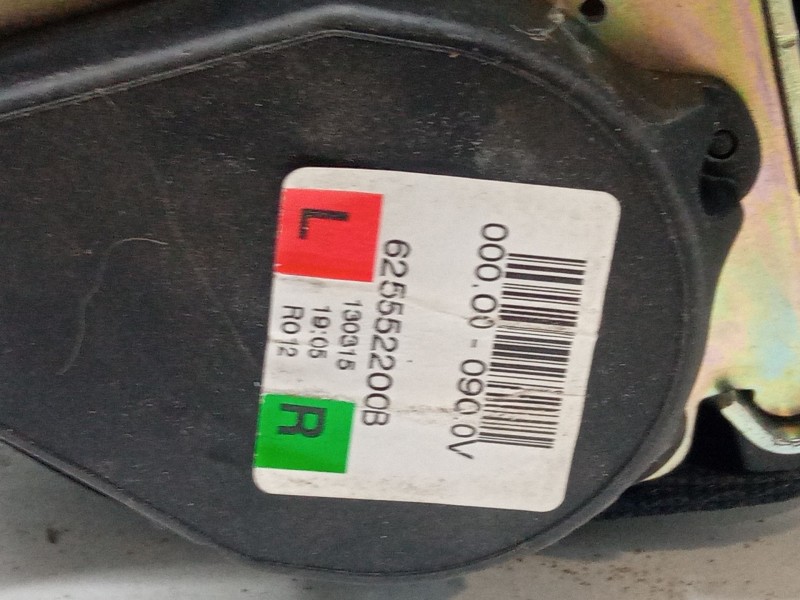 Recambio de cinturon seguridad trasero derecho para dacia sandero ii (b8_) tce 90 (b8m1, b8ma) referencia OEM IAM   