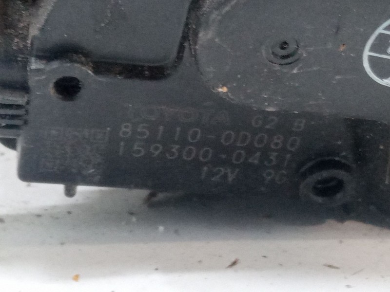 Recambio de motor limpia delantero para toyota yaris (_p9_) 1.4 d-4d (nlp90_) referencia OEM IAM 851100D080 1593000431 