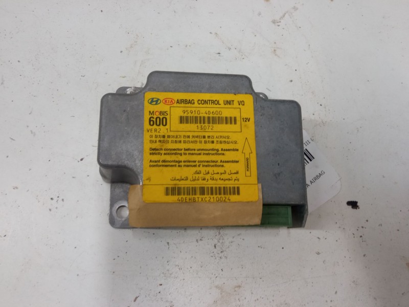 Recambio de centralita airbag para kia carnival / grand carnival iii (vq) 2.9 crdi referencia OEM IAM 959104D600  