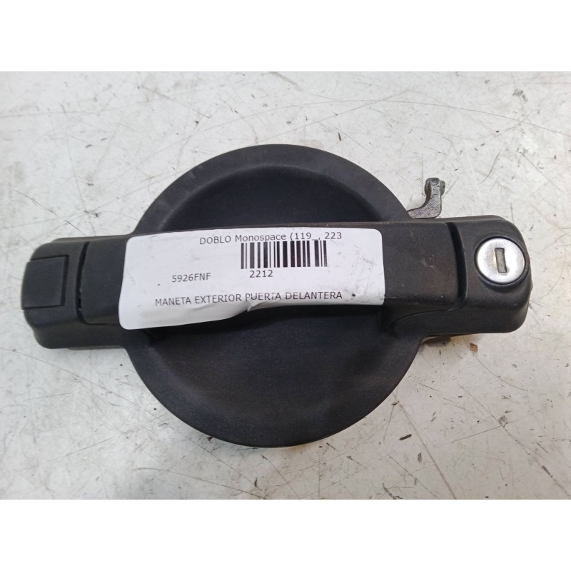 Recambio de maneta exterior puerta delantera izquierda para fiat doblo monospace (119_, 223_) 1.3 jtd referencia OEM IAM   