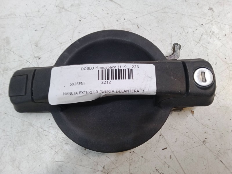 Recambio de maneta exterior puerta delantera izquierda para fiat doblo monospace (119_, 223_) 1.3 jtd referencia OEM IAM   