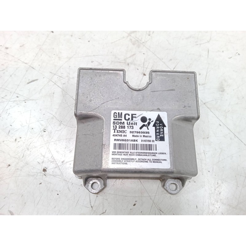 Recambio de centralita airbag para opel zafira / zafira family b (a05) 1.9 cdti (m75) referencia OEM IAM 13288173  327963935