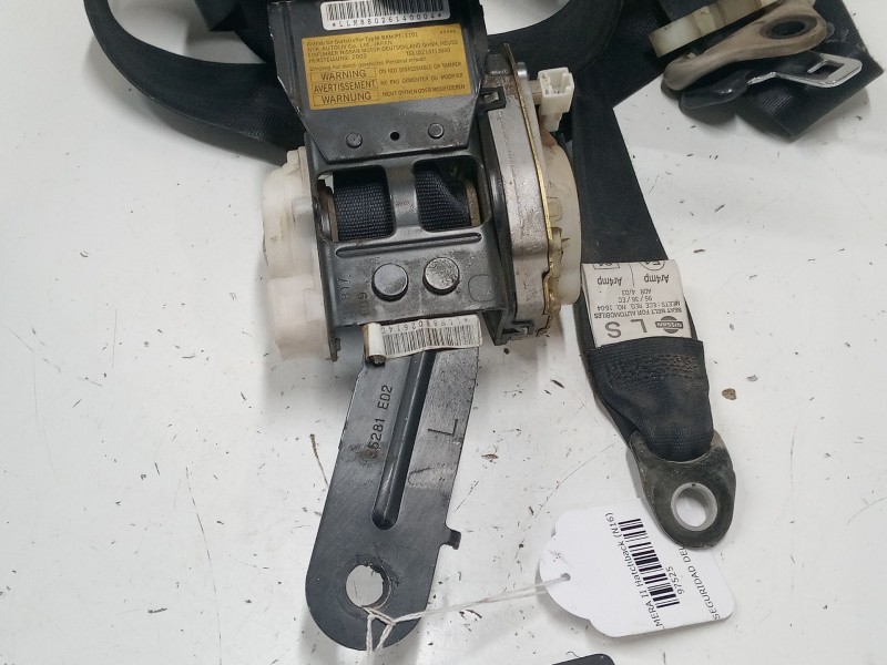 Recambio de cinturon seguridad delantero izquierdo para nissan almera ii hatchback (n16) 2.2 di referencia OEM IAM   